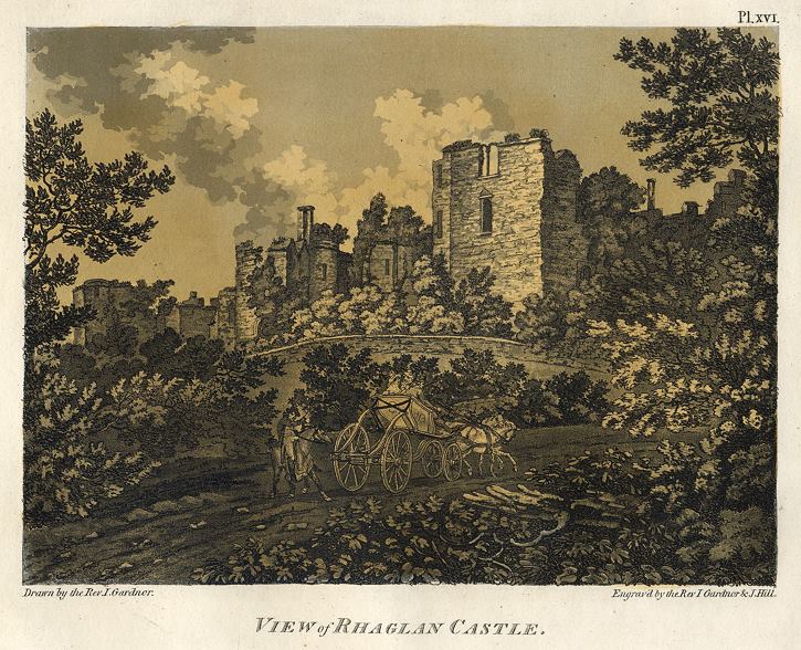 Monmouthshire, Raglan Castle, 1793