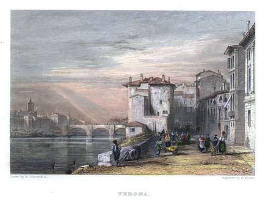 Italy, Verona, 1835