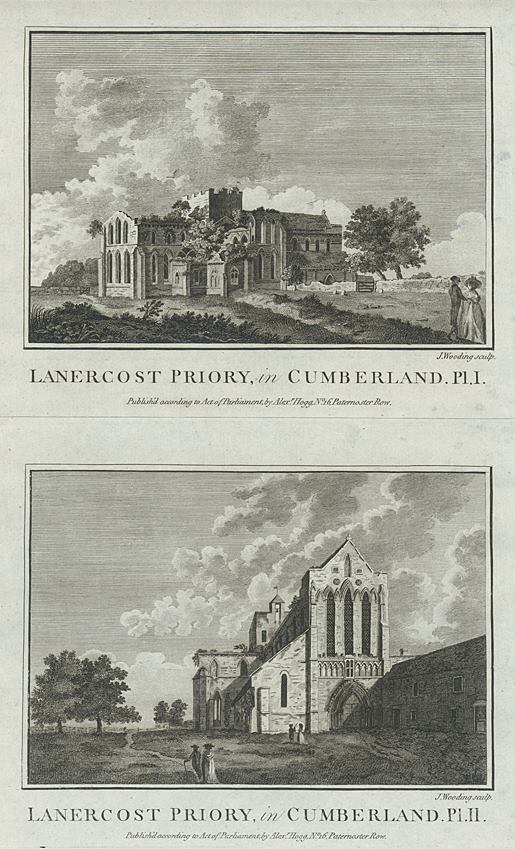 Cumberland, Lanercost Priory, 1786