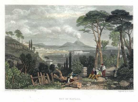 Italy, Bay of Naples, 1835