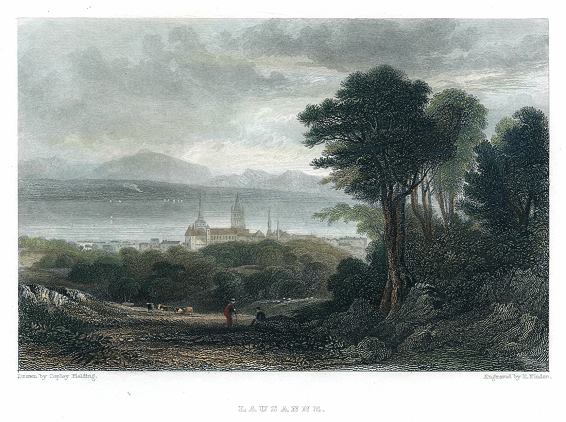 Switzerland, Lausanne, 1835