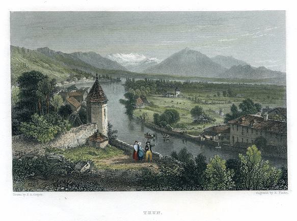 Switzerland, Thun, 1835