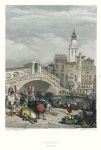 Italy, Venice, The Rialto, 1835