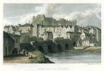 Durham, Elvet Bridge, 1830