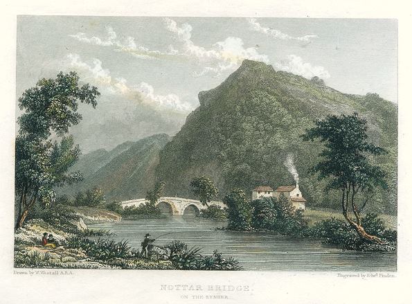 Cornwall, Notter Bridge, 1830