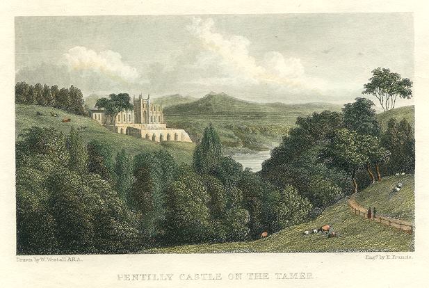 Devon, Pentilly Castle, 1830