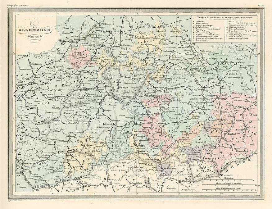 Central Germany, 1860