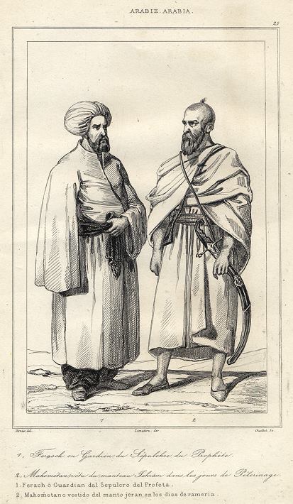 Arabia, Costumes, 1847