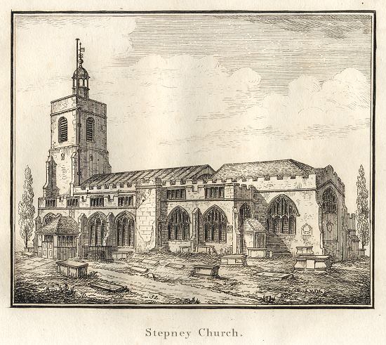 London, Stepney Church, 1796