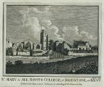 Kent, Maidstone, St.Mary & All Saints College, 1786