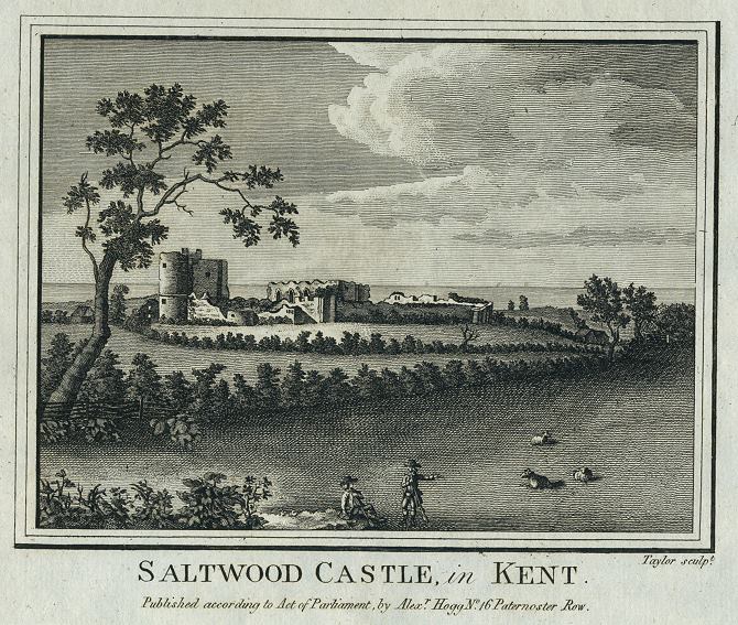 Kent, Saltwood Castle, 1786