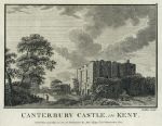 Kent, Canterbury Castle, 1786