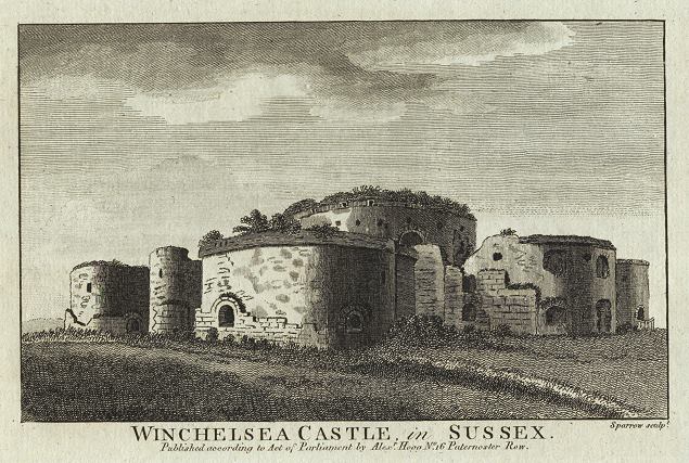 Sussex, Winchelsea Castle, 1786