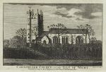 Isle of Wight, Carisbrook Church, 1786