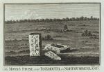 Northumberland, Monk's Stone near Tynemouth, 1786
