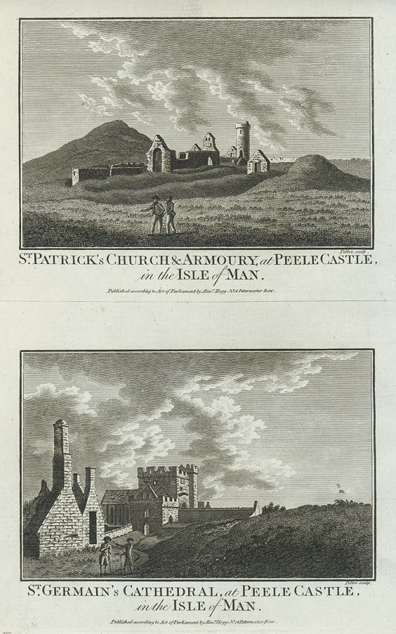 Isle of Man, St.Patrick's Church & St.Germain's Cathedral, 1786