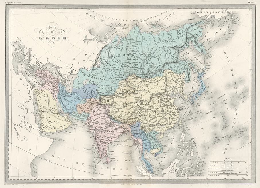 Asia, 1860