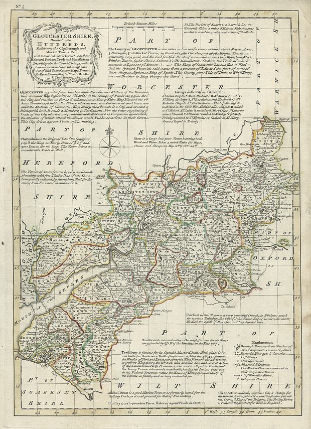 Gloucestershire, Bowen, 1770