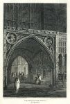 London, Westminster Hall East Entrance, 1815