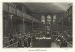 London, Old House of Commons interior, 1816