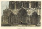 London, Westminster Abbey, 1815