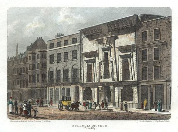 London, Bullock's Museum in Piccadilly, 1816