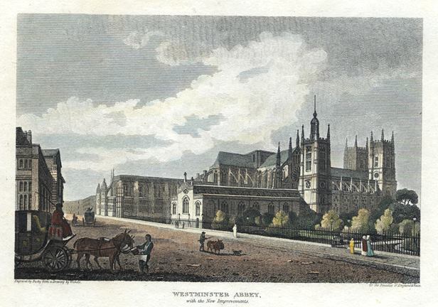 London, Westminster Abbey, 1814