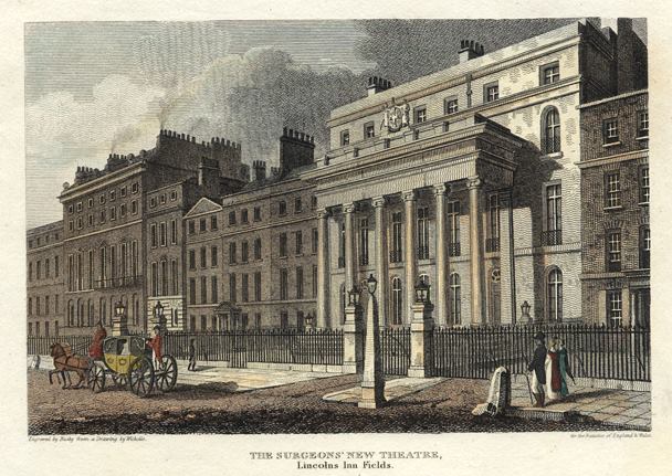 London, Surgeons' New Theatre, Lincolns Inn Fields, 1814