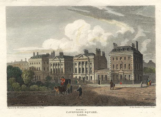 London, Cavendish Square, 1814