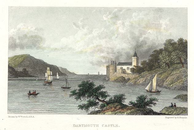 Devon, Dartmouth Castle, 1830