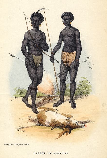 Philippines, Natives of Luzon, 1855