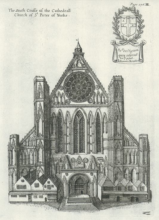 York Cathedral, Daniel King, 1673 / 1718