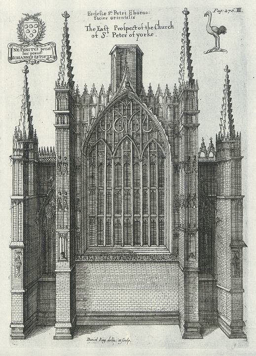 York Cathedral, Daniel King, 1673 / 1718