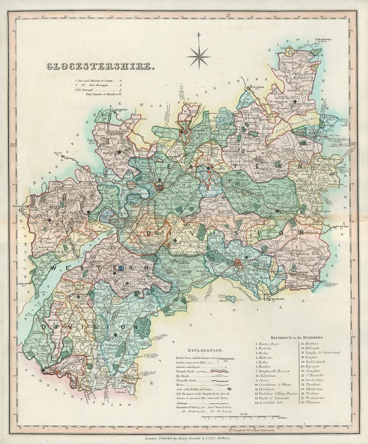 Gloucestershire, Teesdale, 1829