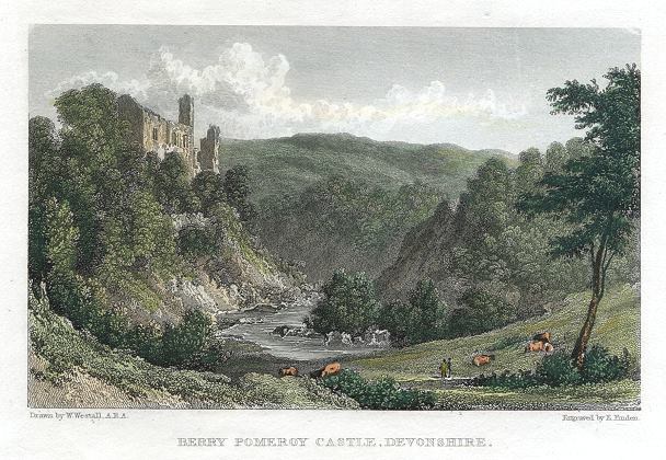 Devon, Berry Pomeroy Castle, 1830