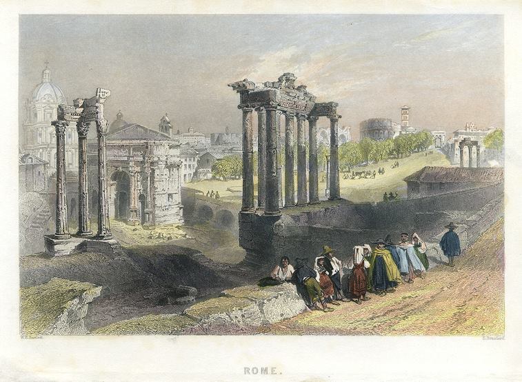 Italy, Rome, 1850