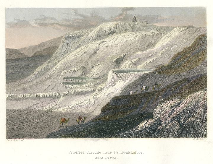 Turkey, Petrified Cascade, 1846