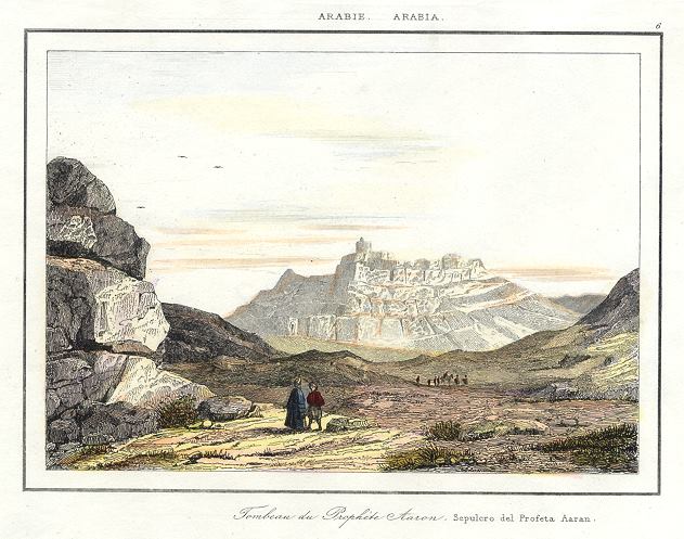 Jordan, Sepulchre of the Prophet Aaron, 1843