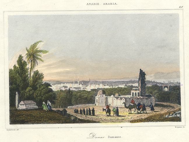 Syria, Damascus, 1843