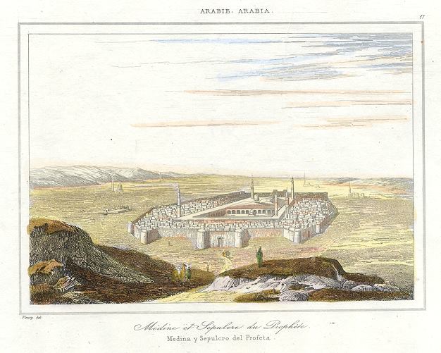 Arabia, Medina, 1843