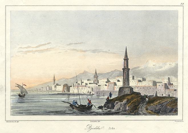 Arabia, Jeddah, 1843