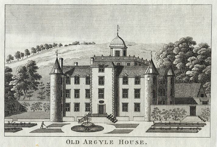 Scotland, Old Argyle House, 1786