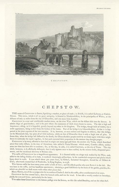 Monmouthshire, Chepstow, 1794