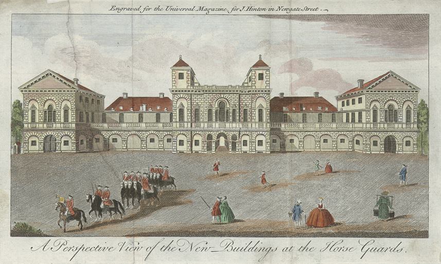 London, Horse Guards, 1752