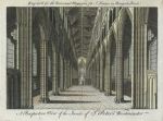 London, Westminster Abbey, 1752