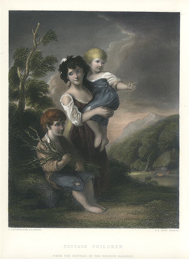 Cottage Children, 1850