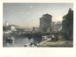 Italy, Port of Leghorn, 1850