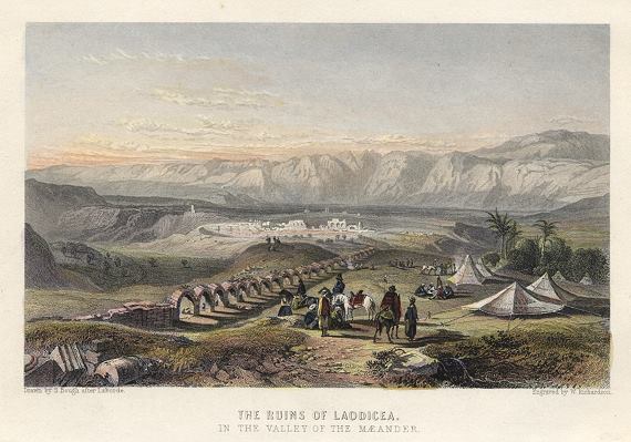 Turkey, Ruins of Laodicea, 1850