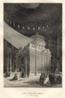 Jerusalem, Interior of the Church of the Holy Sepulchre, 1839