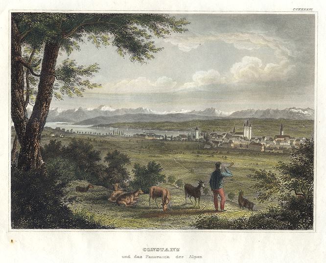 Germany, Konstanz and the Alps, 1839